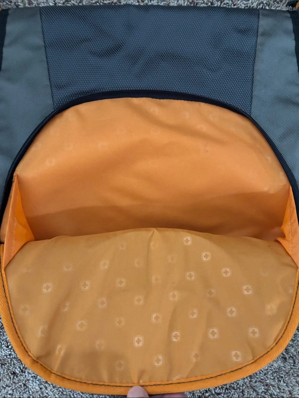 Wenger SwissGear xWalt Disney World Gray and Black Messenger